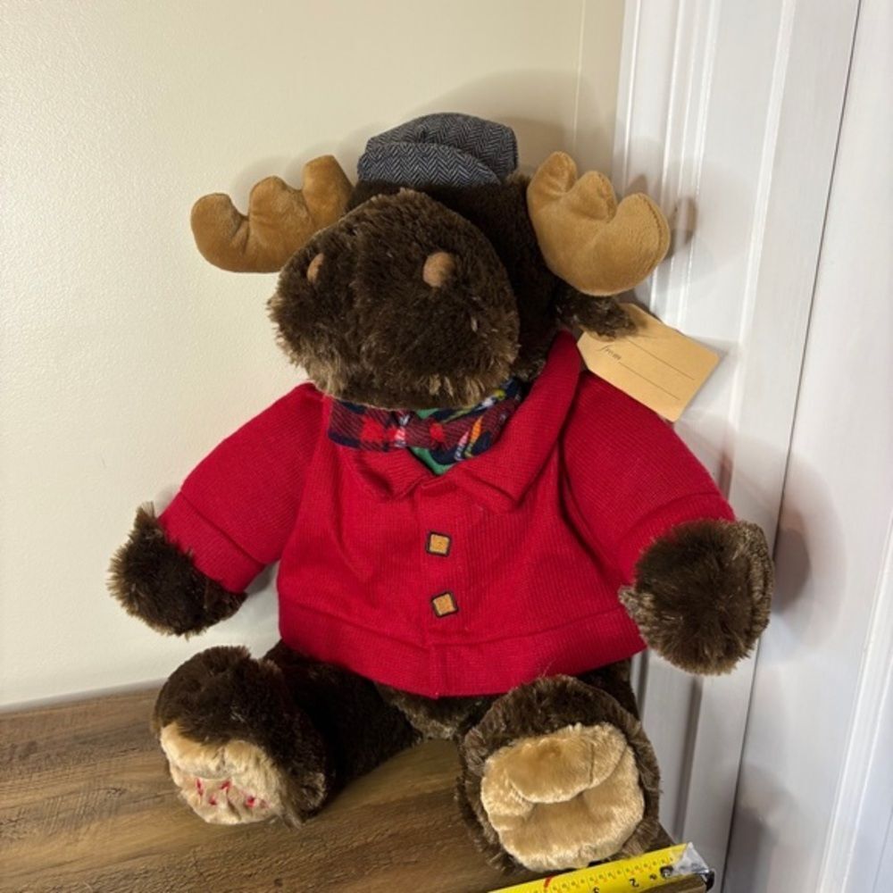 Sears Roebuck Co. Cuddly Classics Large Plush Stuffed Animal Moose 2018